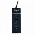 HUB 4 Port USB 3 royal 303+