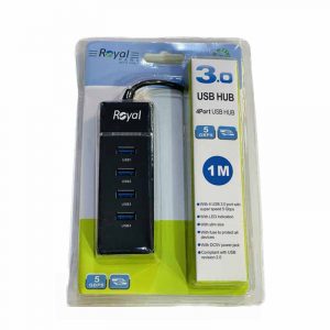 HUB 4 Port USB 3 royal 303